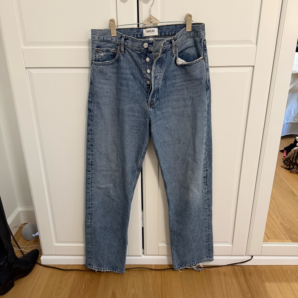 Agolde straight leg jeans